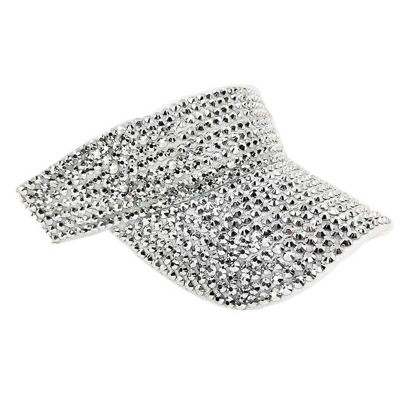 Bling Studded Visor Hat - Madeline Love - Flyclothing LLC