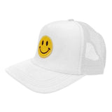 Smile Patch Mesh Back Baseball Cap - Madeline Love - Flyclothing LLC