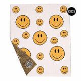 Smile Patterned Kids Blanket - Madeline Love - Flyclothing LLC