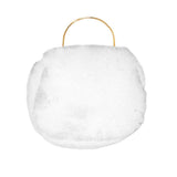 Solid Faux Fur Tote Crossbody Bag - Madeline Love - Flyclothing LLC