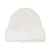 Solid Knit Beanie Hat - Madeline Love - Flyclothing LLC