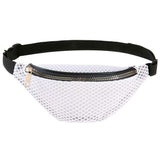 Solid Mesh Fanny Pack - Madeline Love - Flyclothing LLC