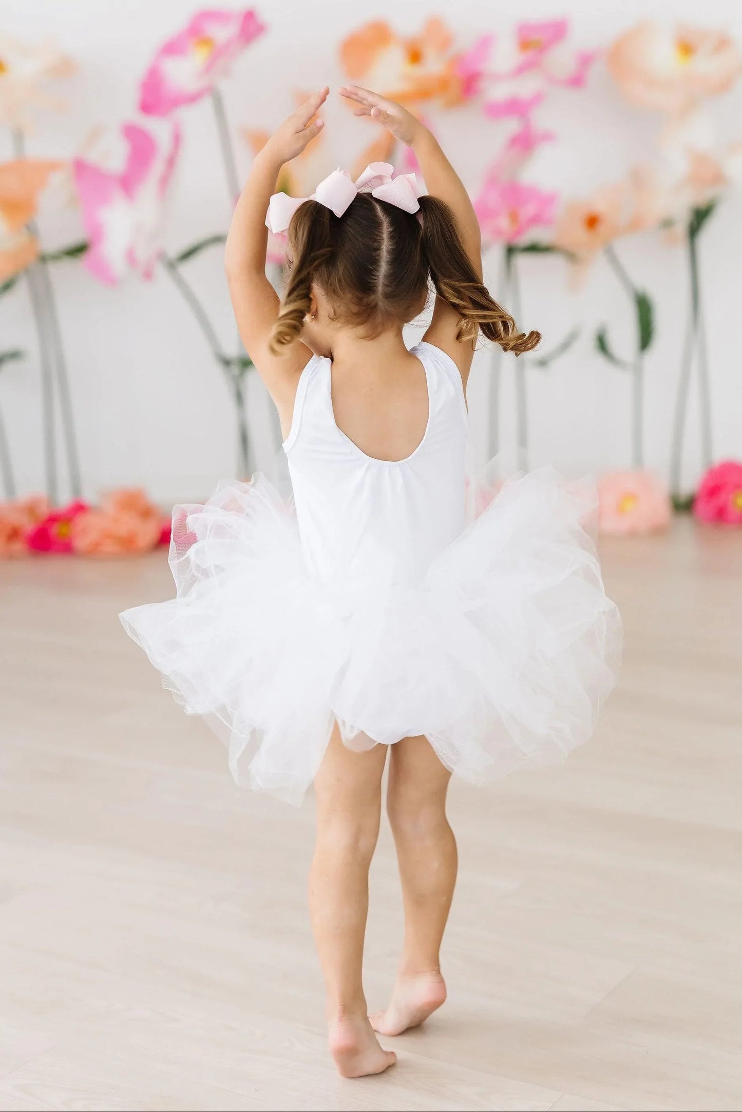 White Tank Tutu Leotard - Mila & Rose ® - Flyclothing LLC
