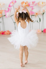 White Tank Tutu Leotard - Mila & Rose ® - Flyclothing LLC