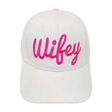 Wifey Message Baseball Cap - Madeline Love - Flyclothing LLC
