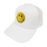 Bling Smile Accented Mesh Back Baseball Cap - Madeline Love - Flyclothing LLC