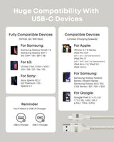 Anker USB-A to USB-C Cable (3 ft / 6 ft, Upcycled-Braided) - Anker - Flyclothing LLC
