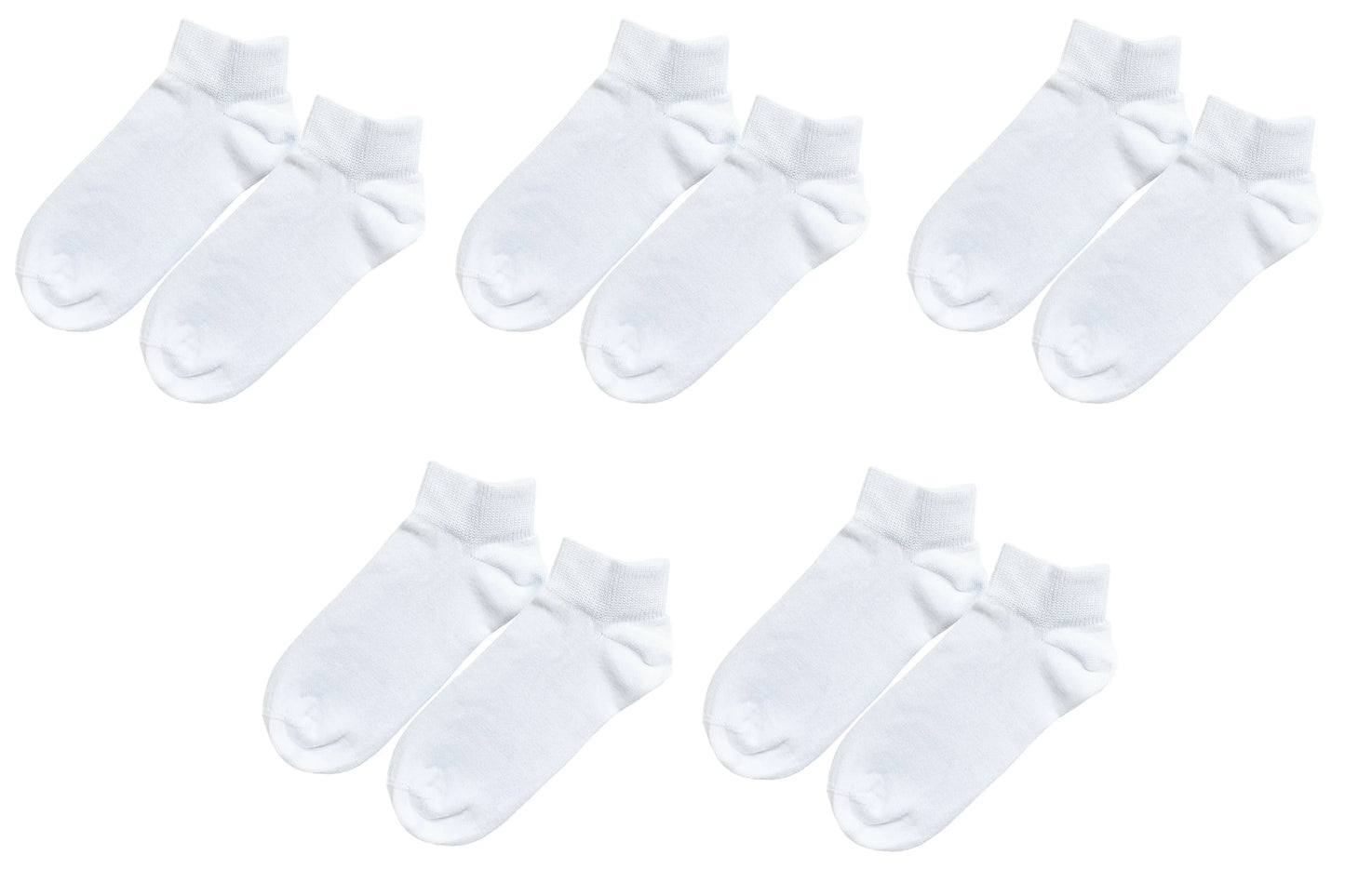tittimitti® 98% ORGANIC COTTON Kid's Ankle Socks (5-pack). Ages 5 Through 12. - tittimitti - Flyclothing LLC
