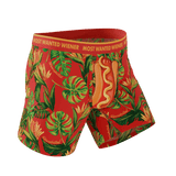 The Wiener In Paradise | Shinesty X Wienerschnitzel Tropical Ball Hammock® Pouch Underwear - Shinesty - Flyclothing LLC