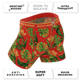The Wiener In Paradise | Shinesty X Wienerschnitzel Tropical Ball Hammock® Pouch Underwear - Shinesty - Flyclothing LLC