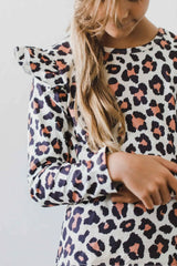 Wild One L/S Ruffle Tee - Mila & Rose ® - Flyclothing LLC