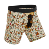 The Wild Bandit | Bull Long Leg Ball Hammock® Pouch Underwear With Fly
