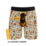 The Wild Bandit | Bull Long Leg Ball Hammock® Pouch Underwear With Fly