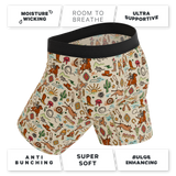 The Wild Bandit | Bull Long Leg Ball Hammock® Pouch Underwear With Fly