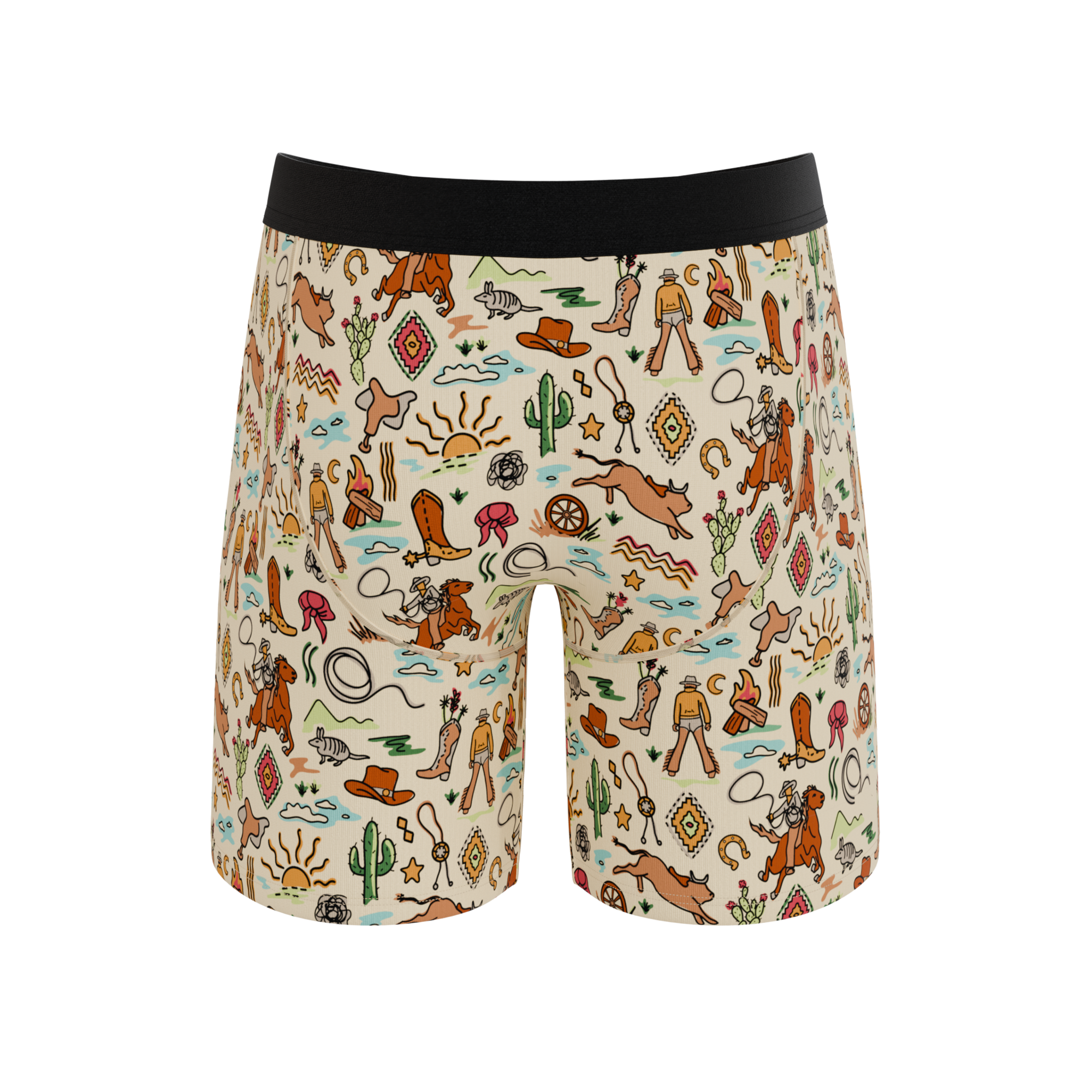 The Wild Bandit | Bull Long Leg Ball Hammock® Pouch Underwear With Fly