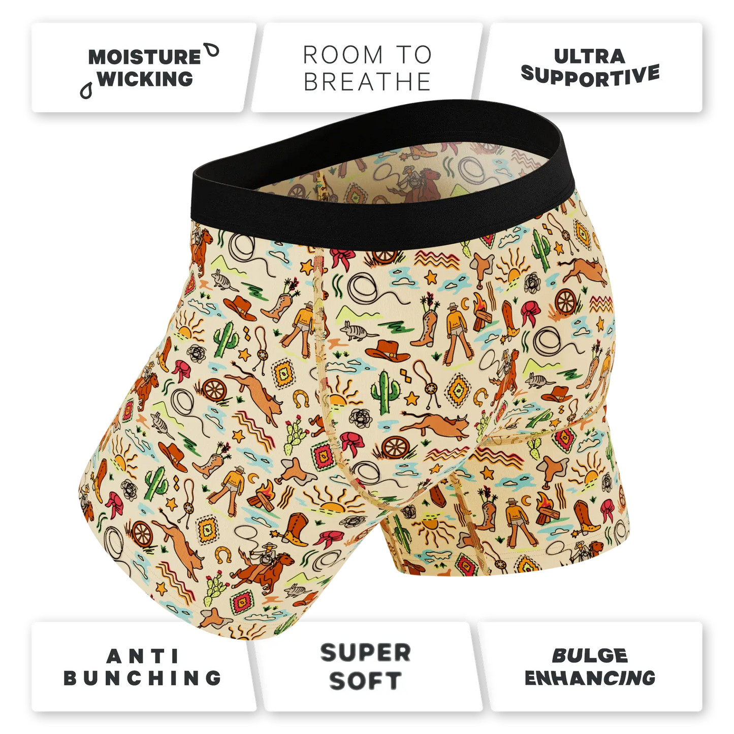 The Wild Bandit | Bull Ball Hammock® Pouch Underwear - Shinesty - Flyclothing LLC