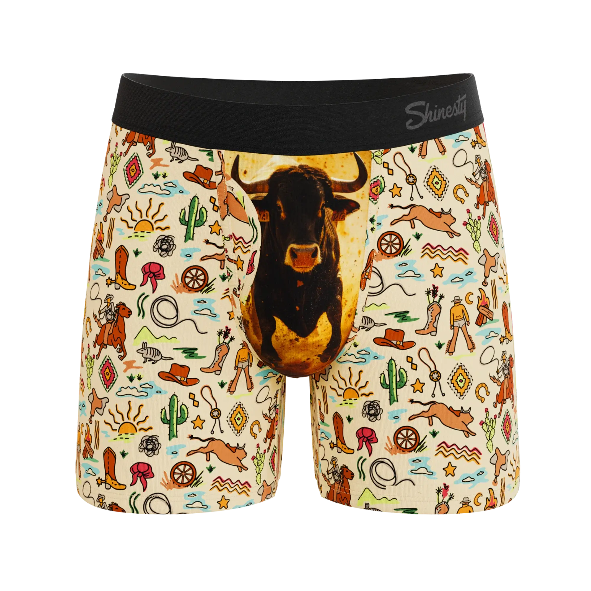 The Wild Bandit | Bull Ball Hammock® Pouch Underwear With Fly - Shinesty - Flyclothing LLC