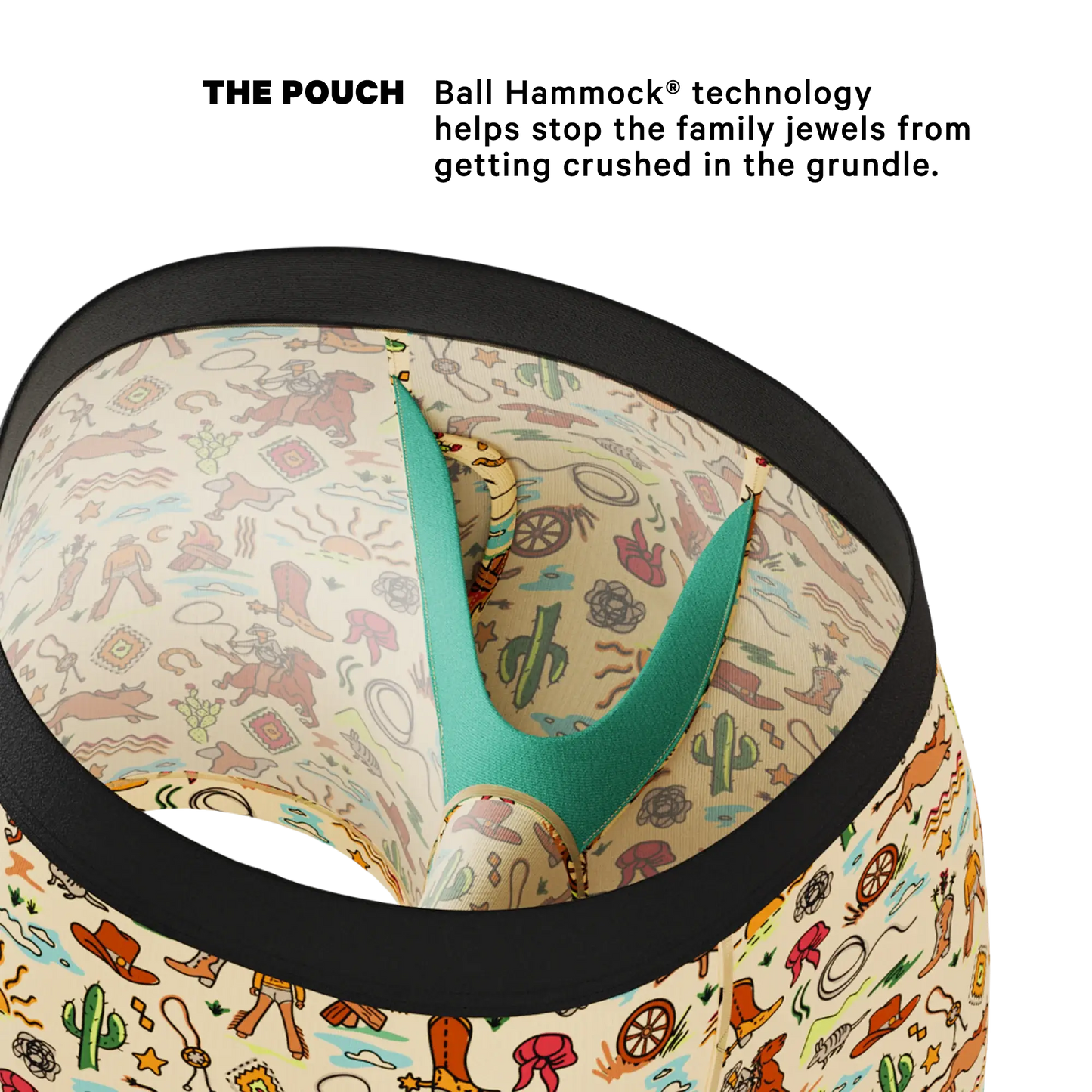 The Wild Bandit | Bull Ball Hammock® Pouch Underwear With Fly - Shinesty - Flyclothing LLC