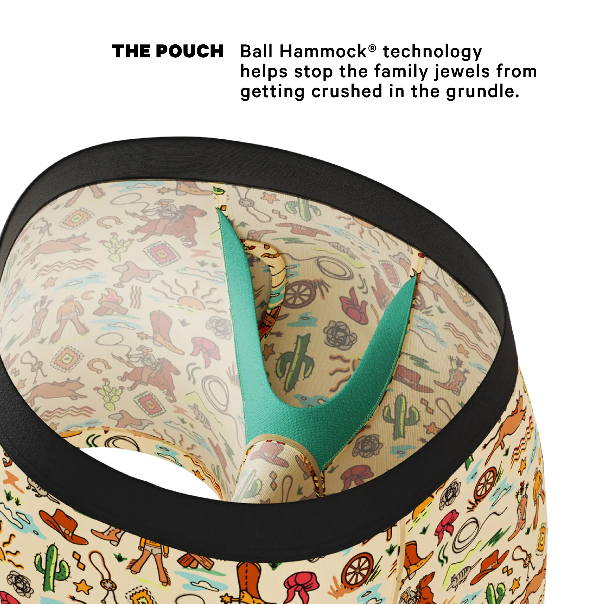 The Wild Bandit | Bull Ball Hammock® Pouch Underwear With Fly - Shinesty - Flyclothing LLC