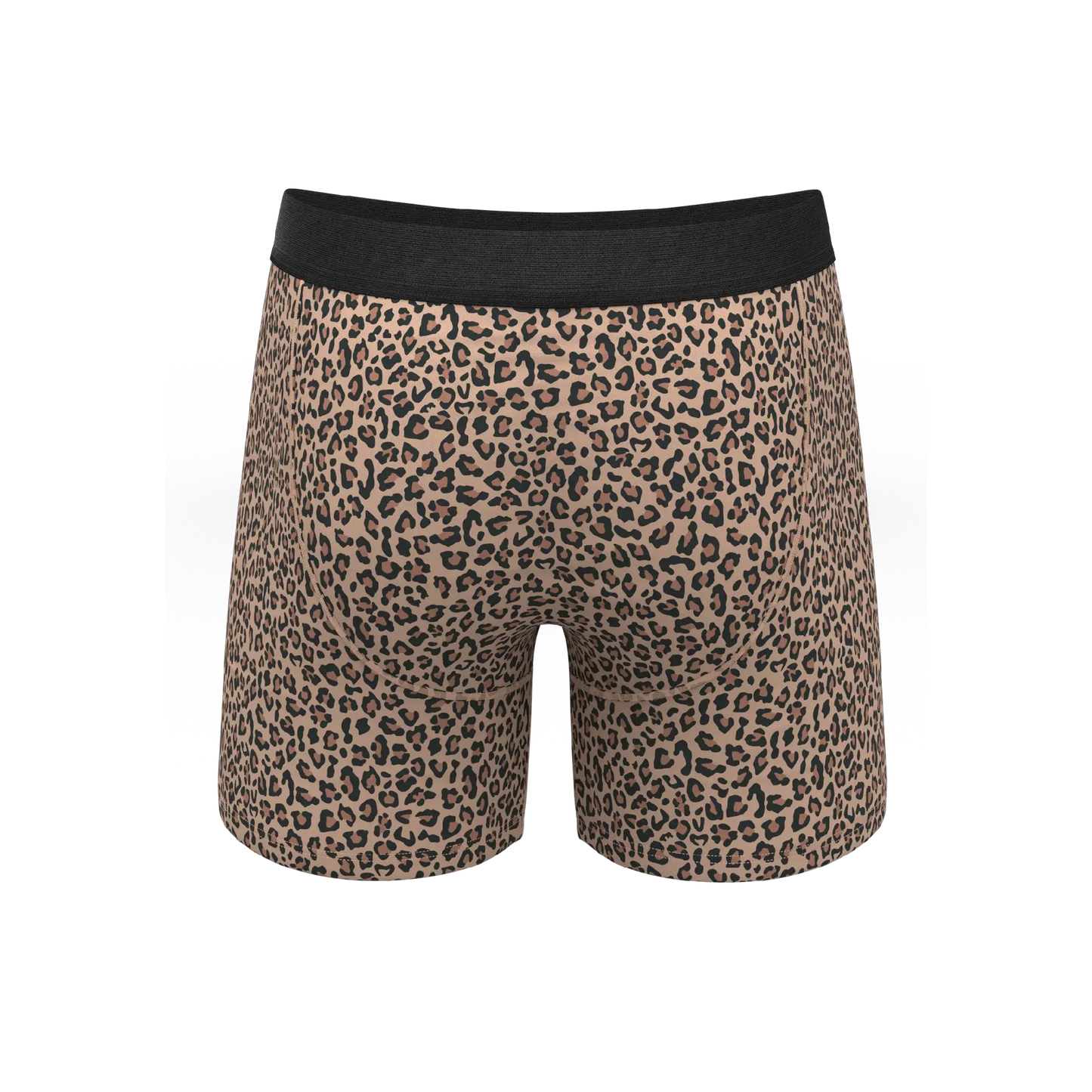 The Wild Cat | Leopard Print Ball Hammock® Pouch Underwear With Fly - Shinesty - Flyclothing LLC
