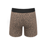 The Wild Cat | Leopard Print Ball Hammock® Pouch Underwear With Fly - Shinesty - Flyclothing LLC