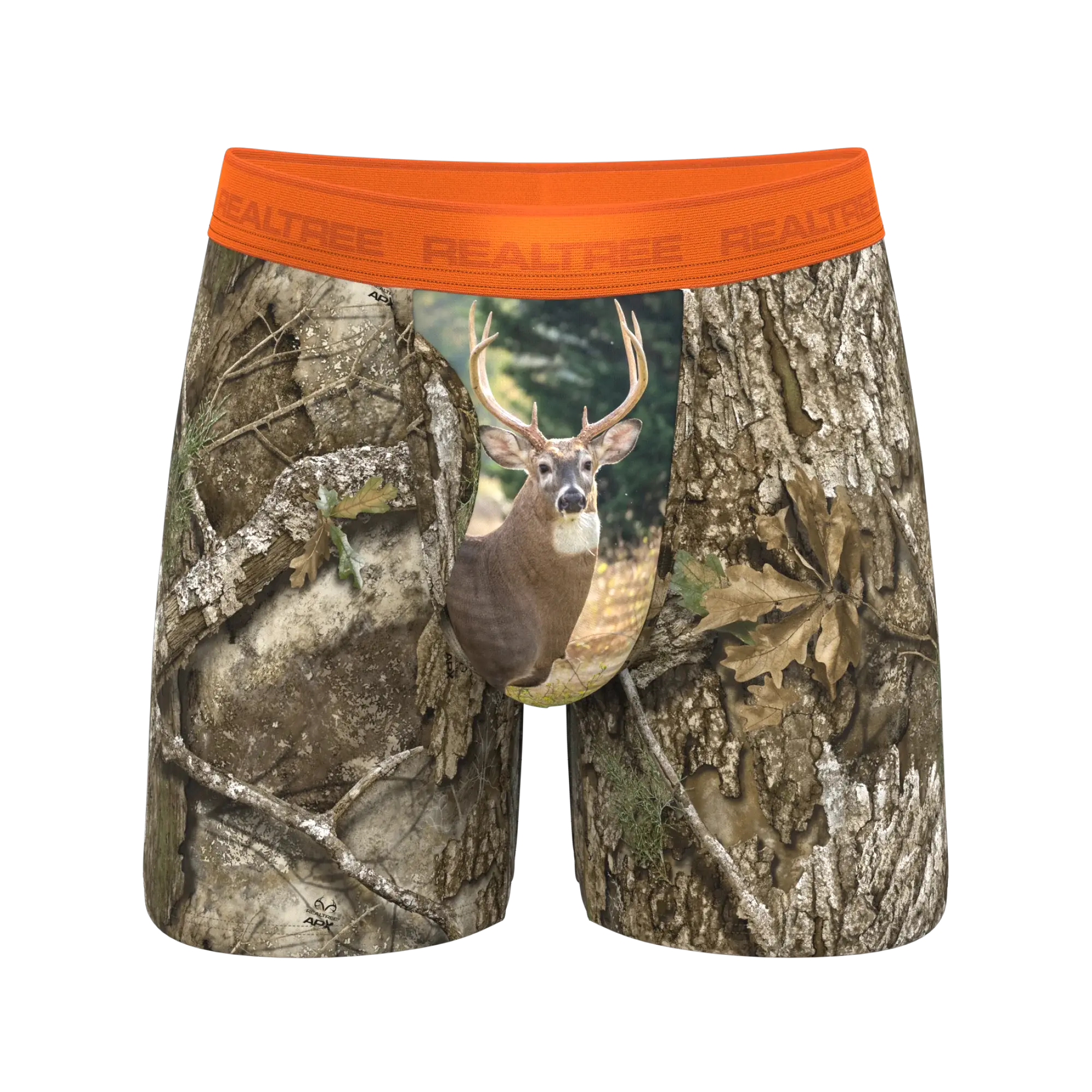 The Wild Game | Realtree x Shinesty Neon Orange Ball Hammock® Magnum Big Pouch Underwear - Shinesty - Flyclothing LLC