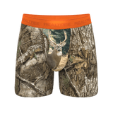 The Wild Game | Realtree x Shinesty Neon Orange Ball Hammock® Pouch Underwear With Fly