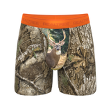The Wild Game | Realtree x Shinesty Neon Orange Ball Hammock® Pouch Underwear With Fly