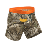 The Wild Game | Realtree x Shinesty Neon Orange Ball Hammock® Pouch Underwear With Fly