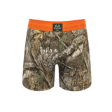 The Wild Game | Realtree x Shinesty Neon Orange Ball Hammock® Pouch Underwear With Fly