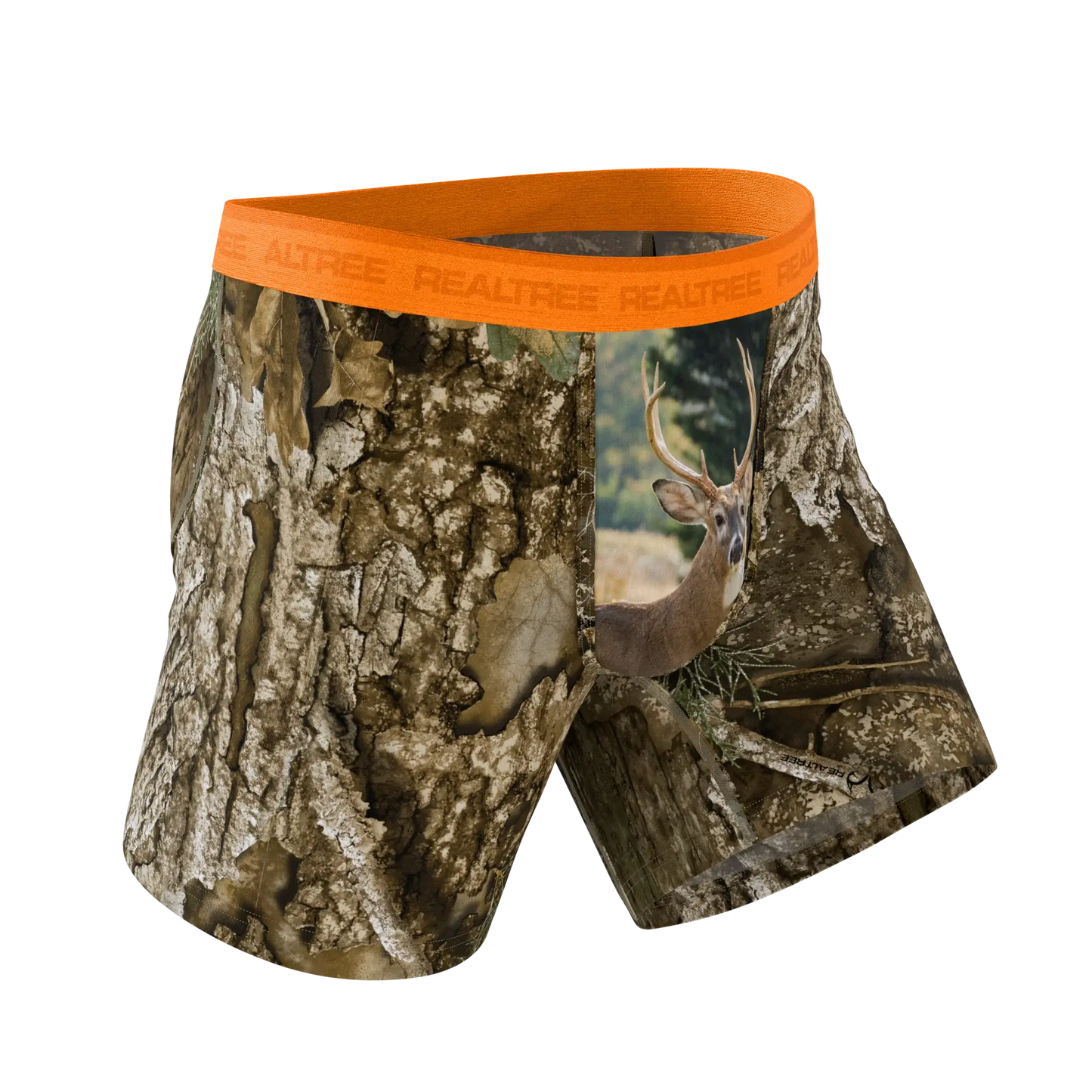 The Wild Game | Realtree x Shinesty Neon Orange Ball Hammock® Pouch Underwear - Shinesty - Flyclothing LLC