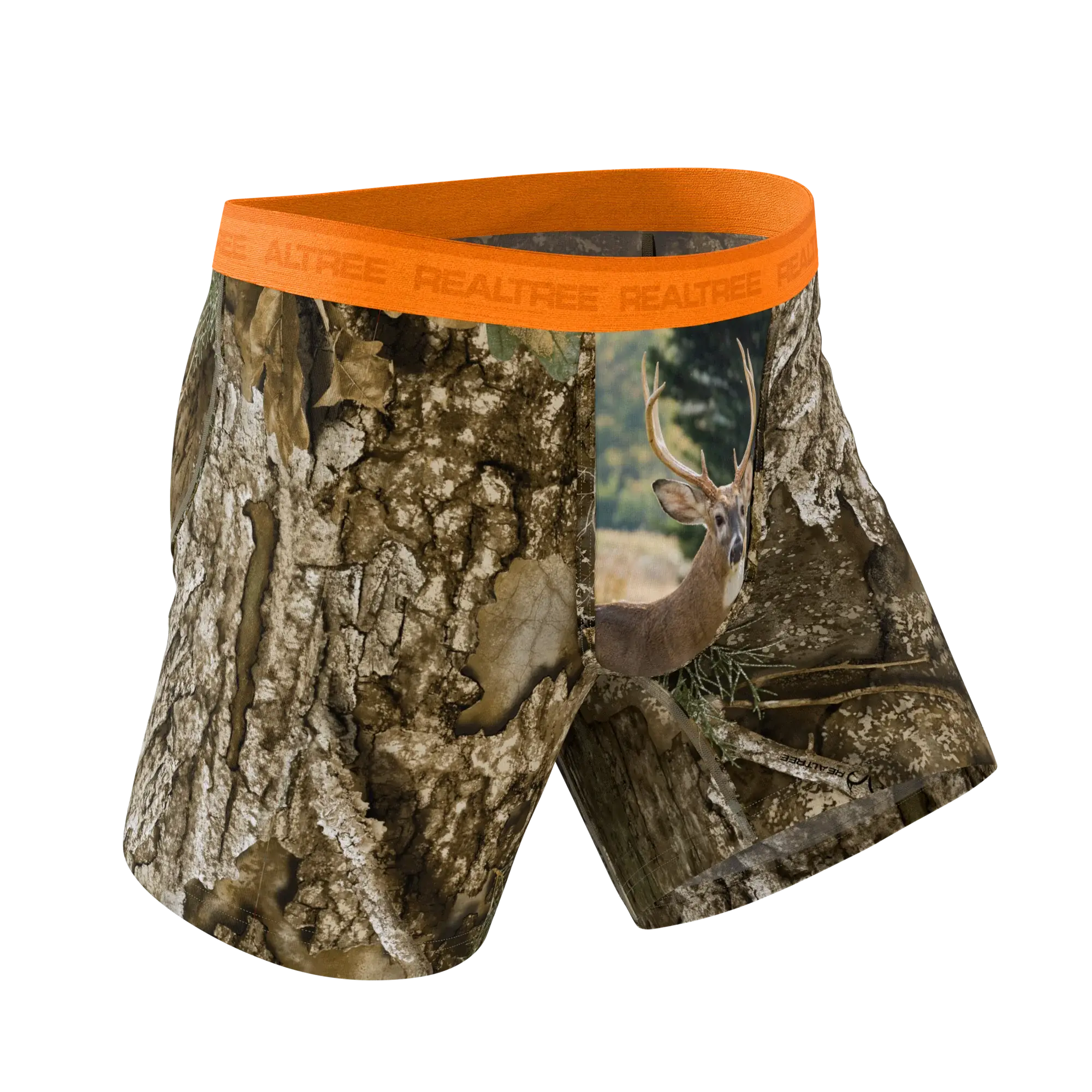 The Wild Game | Realtree x Shinesty Neon Orange Ball Hammock® Pouch Underwear - Shinesty - Flyclothing LLC