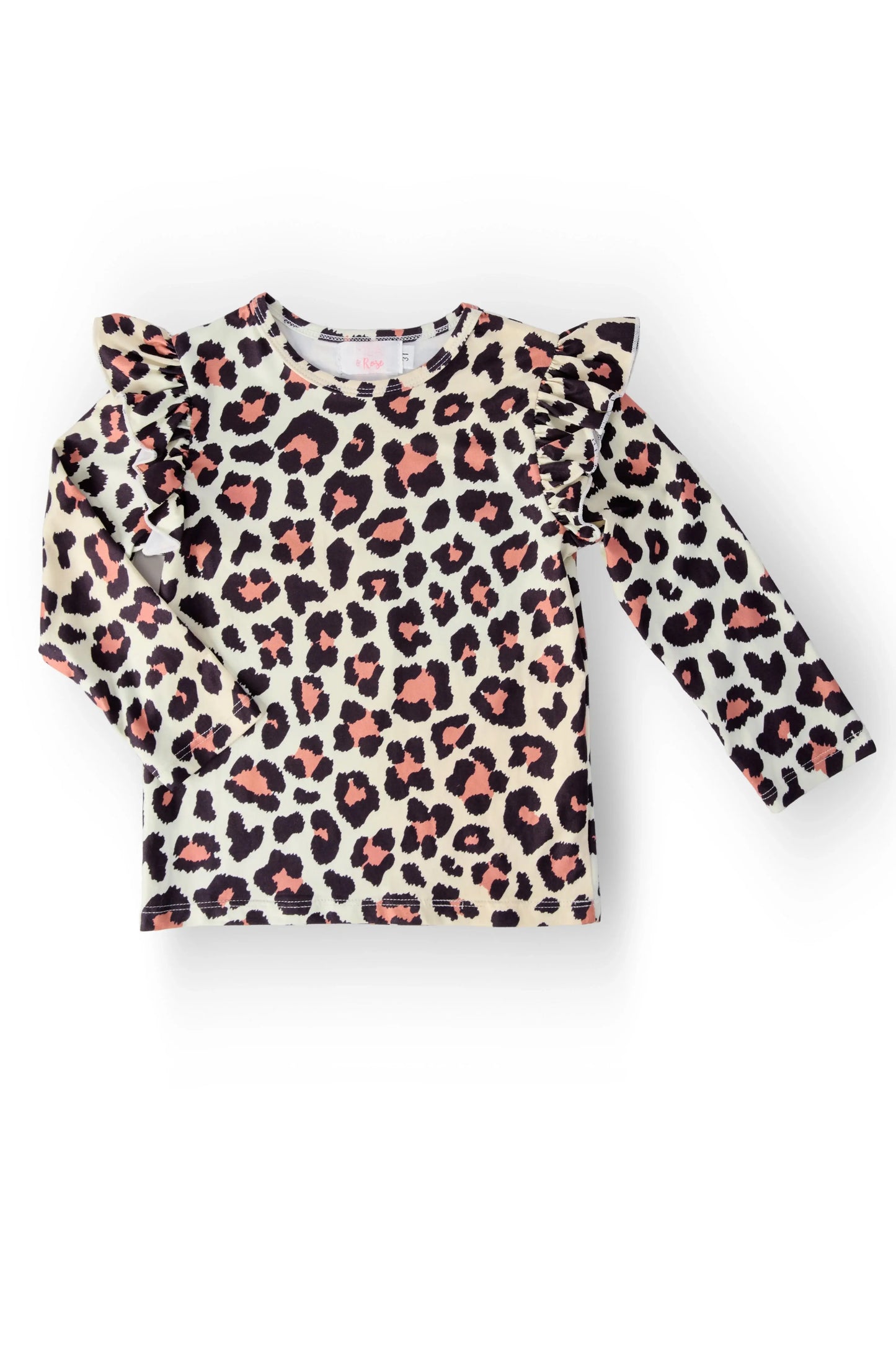 Wild One L/S Ruffle Tee - Mila & Rose ® - Flyclothing LLC
