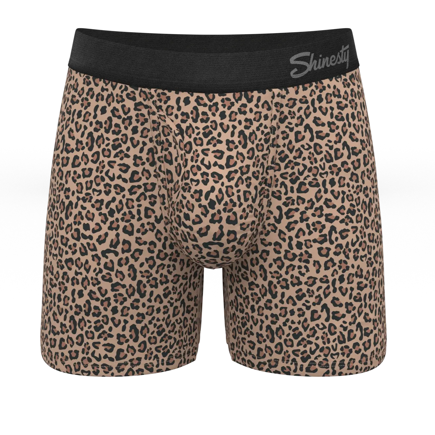 The Wild Cat | Leopard Print Ball Hammock® Pouch Underwear With Fly - Shinesty - Flyclothing LLC