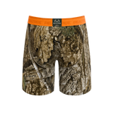 The Wild Game | Realtree x Shinesty Neon Orange Long Leg Ball Hammock® Pouch Underwear With Fly - Shinesty - Flyclothing LLC