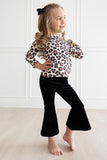 Wild One L/S Ruffle Tee - Mila & Rose ®