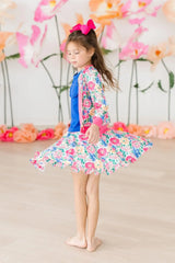 Wildflower Wishes Ruffle Twirl Skort - Mila & Rose ® - Flyclothing LLC