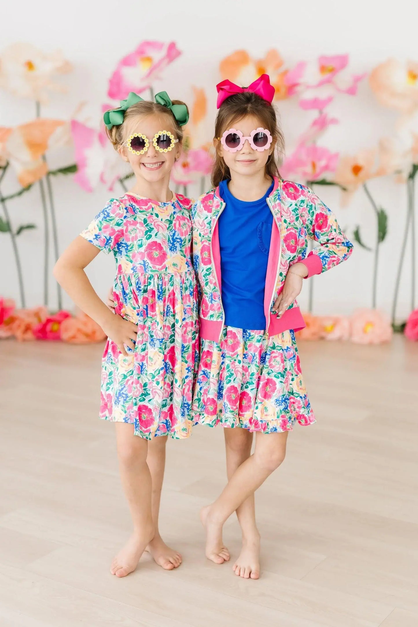 Wildflower Wishes Ruffle Twirl Skort - Mila & Rose ® - Flyclothing LLC