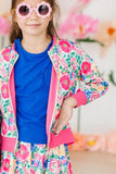 Wildflower Wishes Satin Jacket