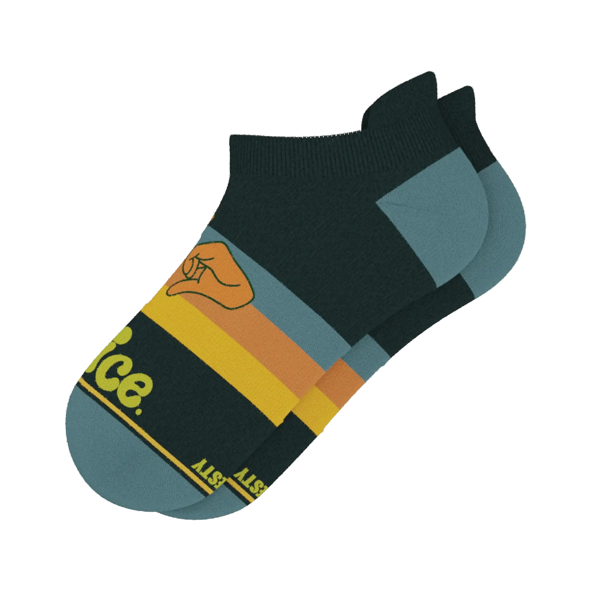 The Wine Dine & 69 | Route 69 Heel Hammock™ Ankle Socks - Shinesty - Flyclothing LLC