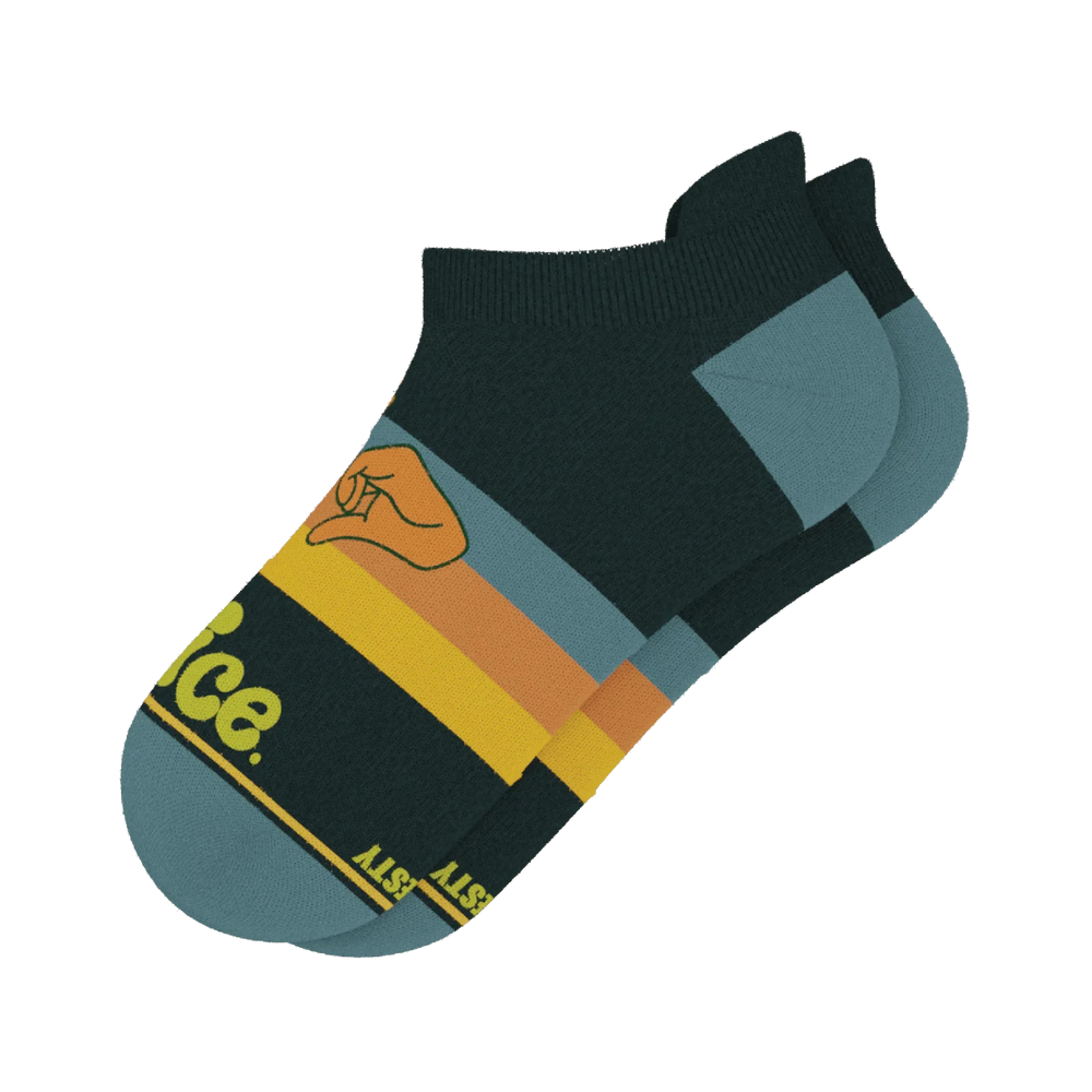 The Wine Dine & 69 | Route 69 Heel Hammock™ Ankle Socks - Shinesty - Flyclothing LLC