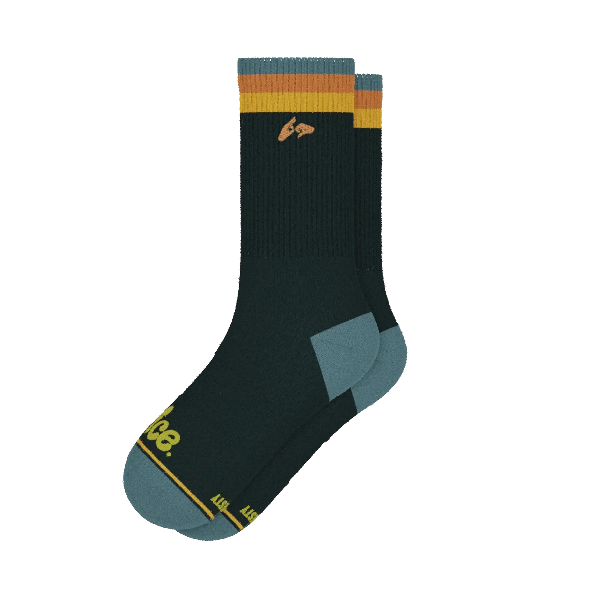 The Wine Dine & 69 | Route 69 Heel Hammock™ Crew Socks - Shinesty - Flyclothing LLC