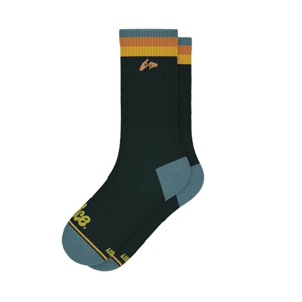 The Wine Dine & 69 | Route 69 Heel Hammock™ Crew Socks - Shinesty - Flyclothing LLC