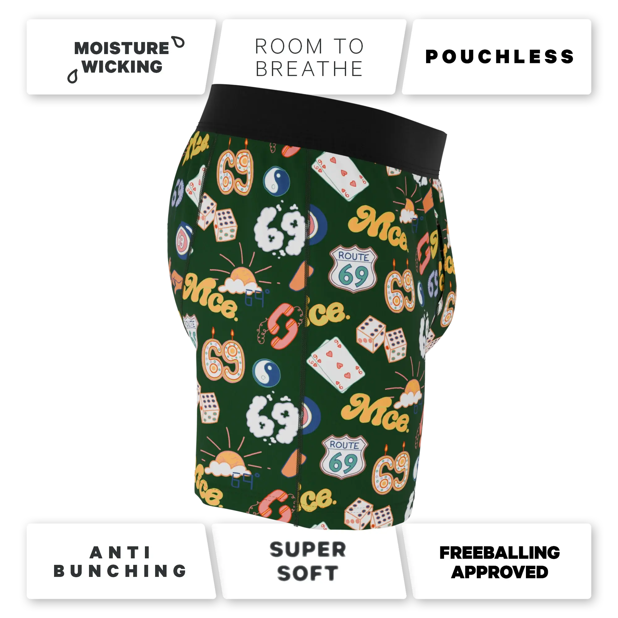 The Wine Dine & 69 | Route 69 Boxers - Shinesty - Flyclothing LLC