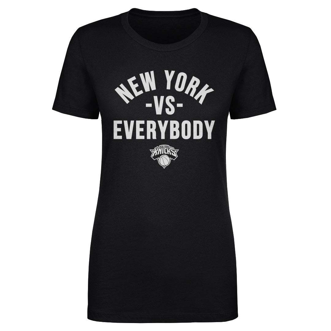 New York Knicks Vs. Everybody WHT - 500 LEVEL - Flyclothing LLC