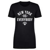 New York Knicks Vs. Everybody WHT - 500 LEVEL - Flyclothing LLC