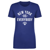 New York Knicks Vs. Everybody WHT - 500 LEVEL - Flyclothing LLC