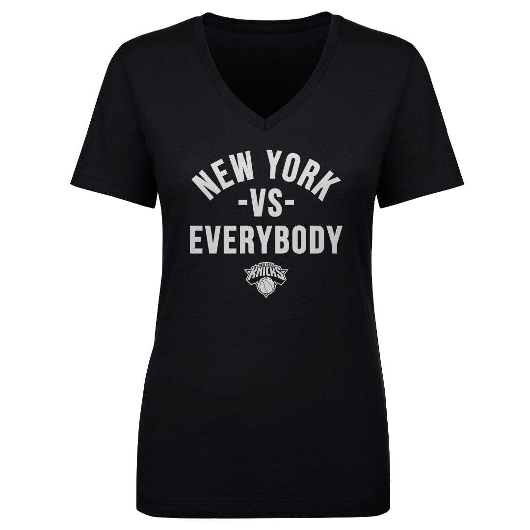 New York Knicks Vs. Everybody WHT - 500 LEVEL - Flyclothing LLC