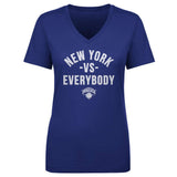 New York Knicks Vs. Everybody WHT - 500 LEVEL - Flyclothing LLC