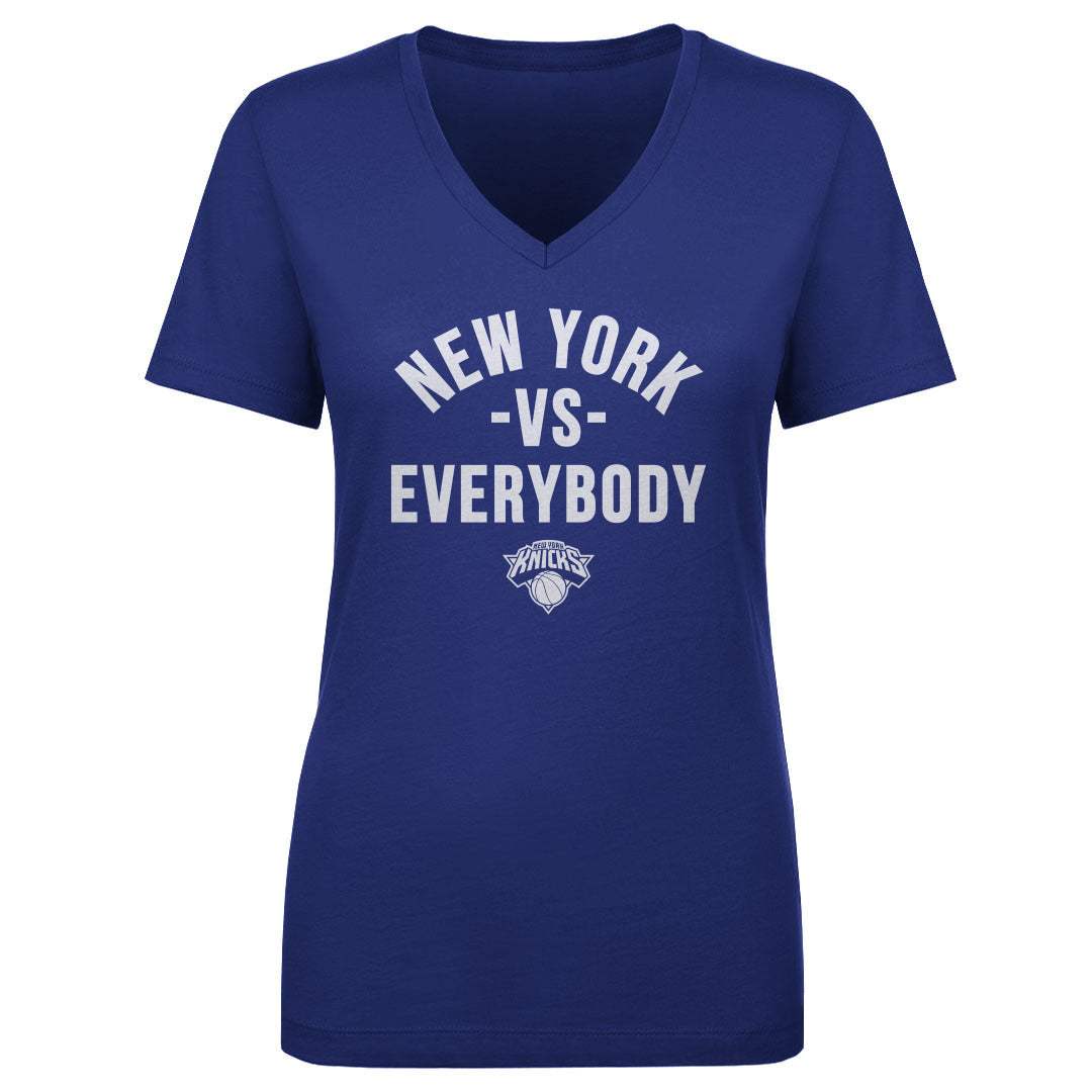 New York Knicks Vs. Everybody WHT - 500 LEVEL - Flyclothing LLC